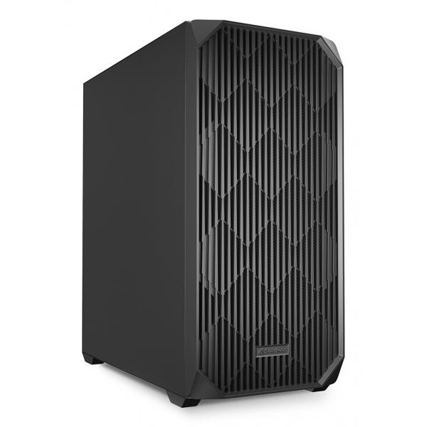 Sharkoon AK3 Midi Tower Nero (AK3 Black ATX [schwarz]) - Immagine 4