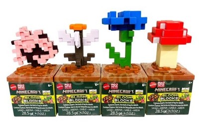 NEW! Minecraft Mini Mode BLOOM BLOCKS Series 2 Mini Figure & Sand Set 2026