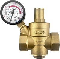 Wasserdruckminderer DN20 Messing Druckminderer Manometer