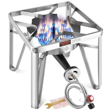 ARC Advanced Royal Champion ARC Propane Burner, 200,000 BTU Propane Stove wit...