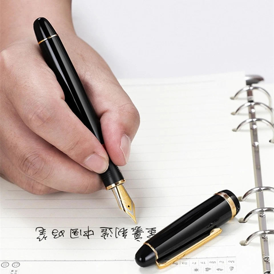 Fine 0.5mm/EF 0.38mm/M 0.7mm Nib Fountain Ink Pen Businesss Gift For JinHao X350 - Image 3 of 4