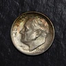 1946 D Roosevelt Dime Choice BU Some Tone 90% Silver Lot F 769