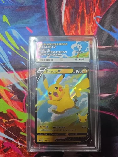Pokémon Pikachu V SWSH143 – Celebrations Premium Figure Collection – ACE 9