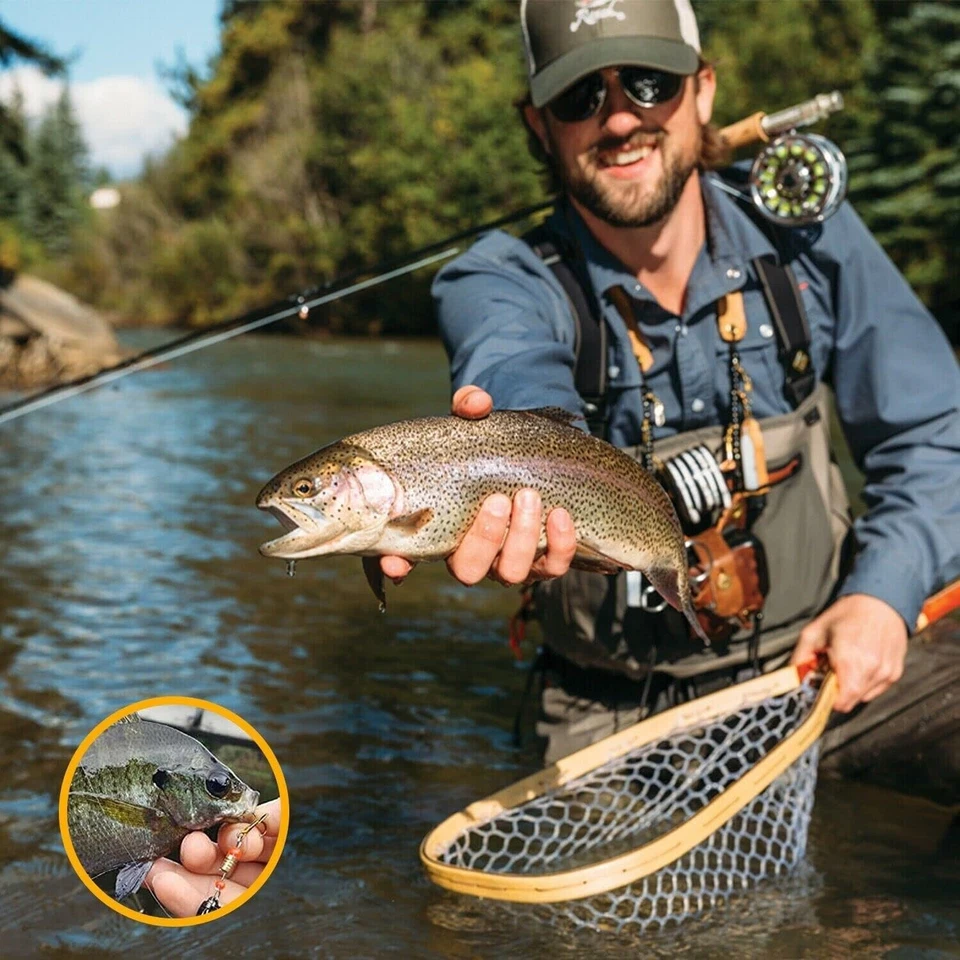 Рыболовные приманки металлические спиннеры приманки окунь снасти приманка форель ложка форель упаковка 30 шт. - Изображение 2 из 4