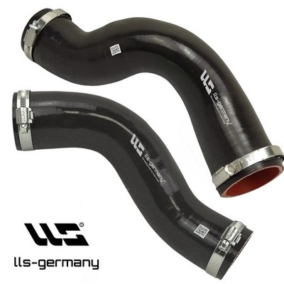 2x Silikon Ladeluftschlauch für FIAT FULLBACK PICKUP 2.4 D 4x4 6000622998