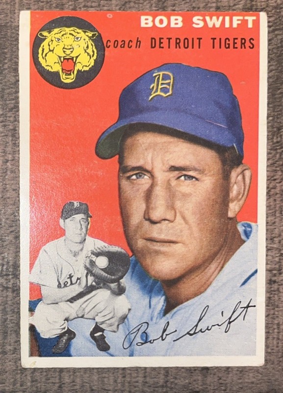 1954 Topps Set-Break # 65 Bob Swift Co VG CREASE