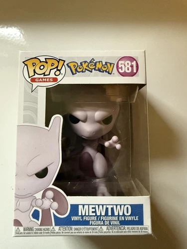 Funko POP! Games Pokemon Mewtwo #581 Vinyl Figure