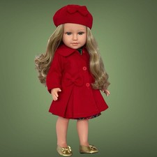 18 Inch Doll Clothes- Holiday Set With Coat Complete