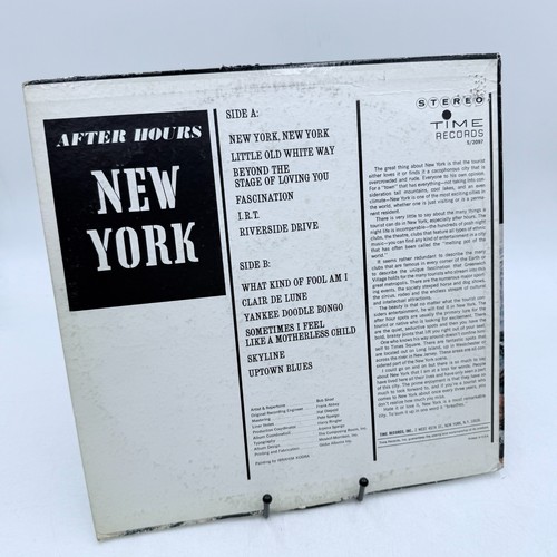 Sonny Lester - After Hours / New York - Vinyl LP B2G2 Gratis - Bild 2 von 6