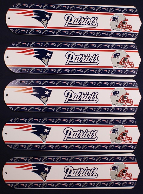 New NEW ENGLAND PATRIOTS 52" Ceiling Fan BLADES ONLY | eBay