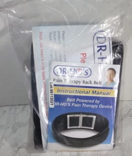 DR HO’s Pain Relief Therapy Back Belt Only For Pain Therapy Device Black