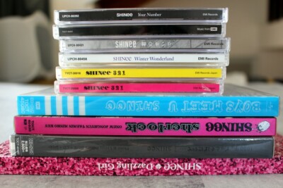 SET x10 SHINee Japan CD Sherlock 321 Dazzling girl 1000nen Zutto
