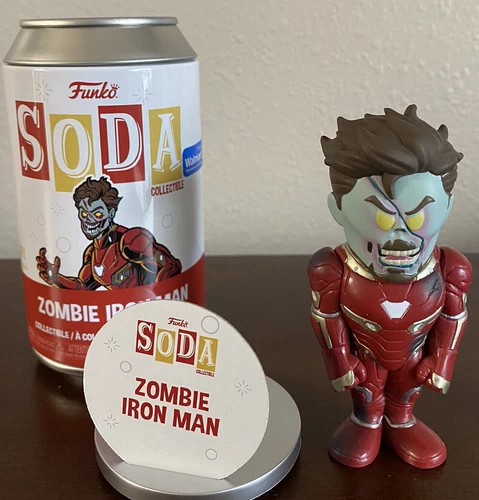 Funko Soda! Marvel What If...? Zombie Iron Man Common Exclusive Horror