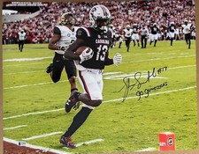 Shi Smith Signed 16x20 Photo (Color) - Gamecocks Panthers - Beckett