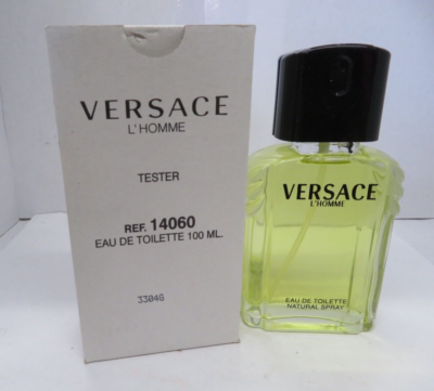 Versace L' Homme Eau De Toilette Spray 3.4 oz/100 ml TT | eBay