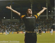 Los Angeles Galaxy Robbie Keane Autographed Signed 8x10 Photo COA C