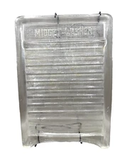 Vintage Midget Washer Ribbed Glass Washboard Washer 1940s