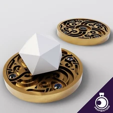 Inspiration Tokens x6 Dungeons and Dragons Puzzles and Props&Beyond D&D