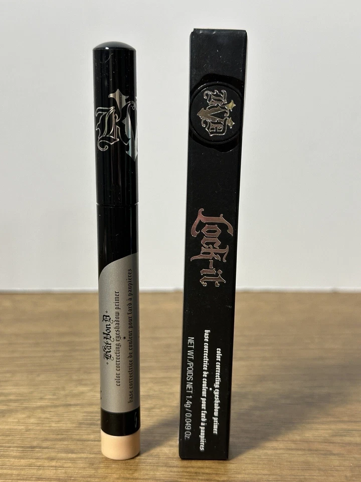 Kat Von D Lock-it FAIR Color Correcting Eyeshadow Primer 1.4 g / 0.049 oz NIB - Image 3 of 4