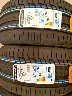2X NEU CONTINENTAL 255/40 ZRF17 94W AUTO RUNFLAT SSR REIFEN 255 40 17 255 40 17