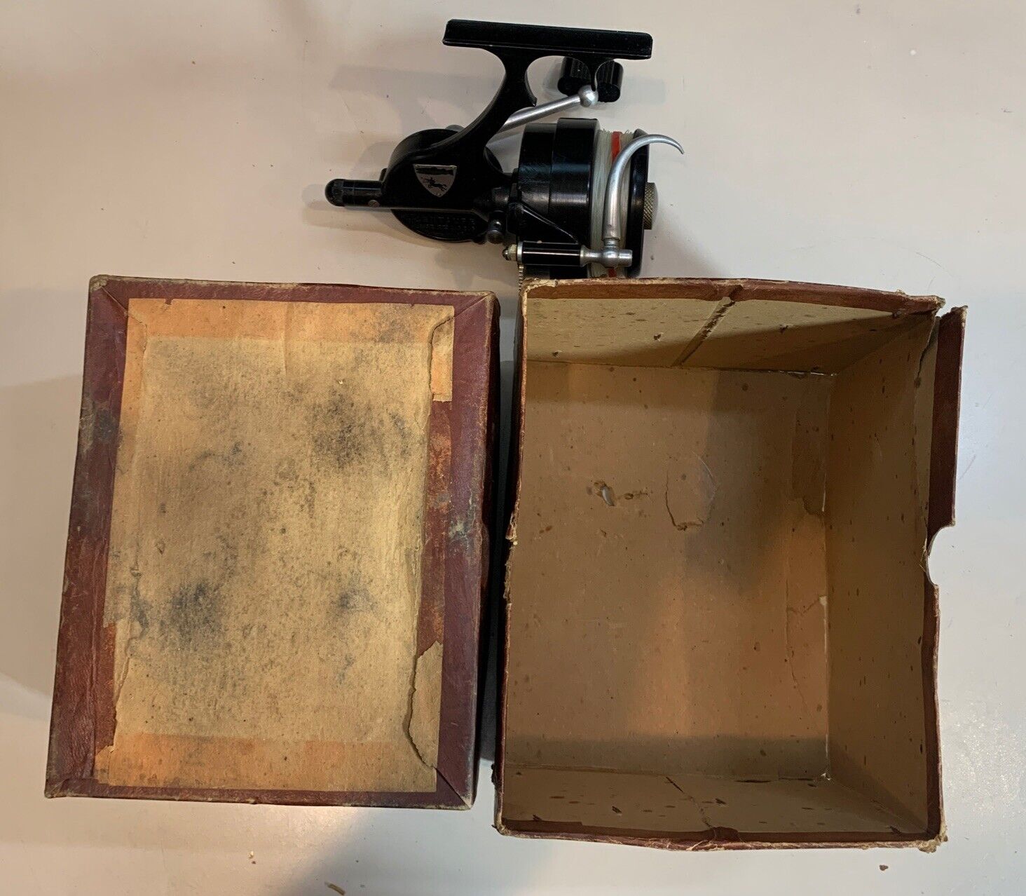 Rare - Original Box Vintage Centaure D/1 Half Bail Fishing Reel