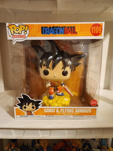 FUNKO POP DRAGON BALL GOKU & FLYING NIMBUS #1109 GAMESTOP EXCLUSIVE
