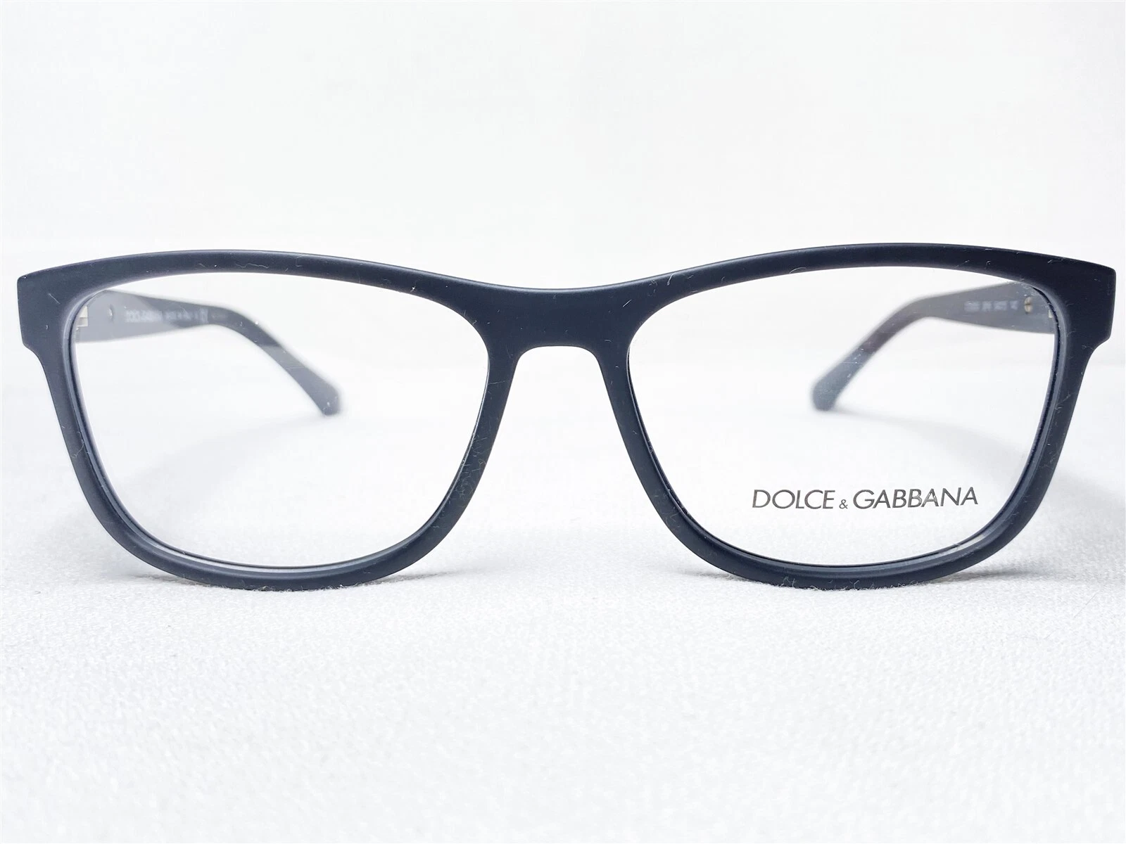NEW Dolce & Gabbana DG5003 2616 Mens Black Square Eyeglasses Frames 54/15~140