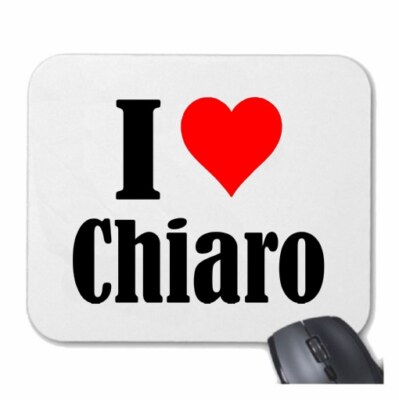 MOUSEPAD Mauspad I Love Chiaro Ich Liebe Chiaro