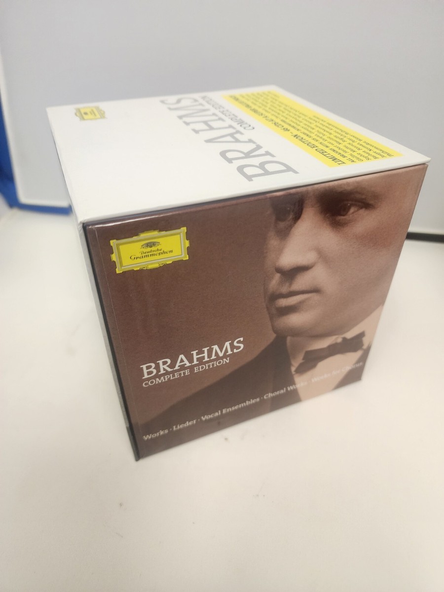 Box Set Brahms Complete Edition 46 Cds Limited BJ | eBay Box Set Brahms Complete Edition 46 Cds Limited BJ | eBay