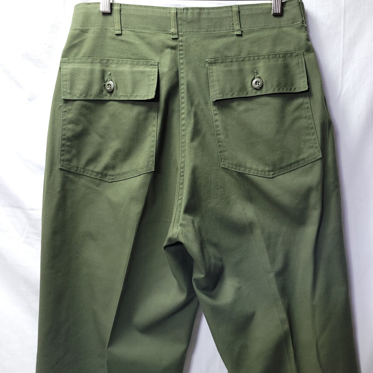 VINTAGE USA MILITARY 34x35 UTILITY DURABLE PRESS OG-507 VINTAGE USA MILITARY 34x35 UTILITY DURABLE PRESS OG-507