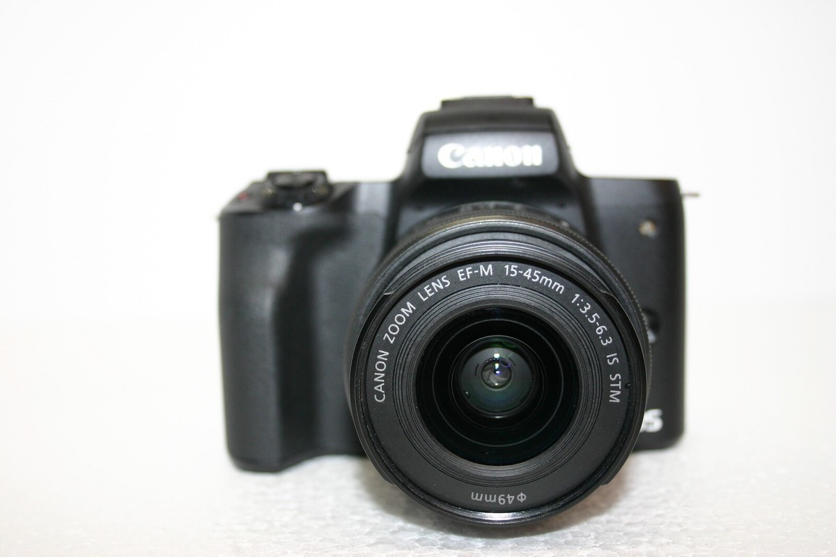 MINT] CANON EOS Kiss M / M50 Mirrorless w/EF-M15-45mm LENS