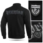 PRETORIAN Sweatshirt Mens Bluse Bluza Pit Bull Black Hooligans Casual ZIP Honour