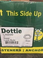 Dottie LN200 Lock Nuts Box Of 50