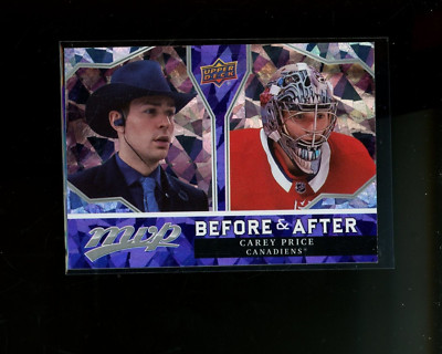2021-22 Upper Deck MVP Before and After #BA4 Carey Price