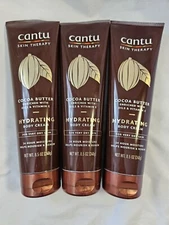 Cantu Skin Therapy Cocoa Butter Hydrating Body Cream for Very Dry Skin, 8.5 oz