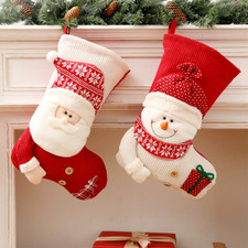 Christmas Decorations Christmas Knitted Socks