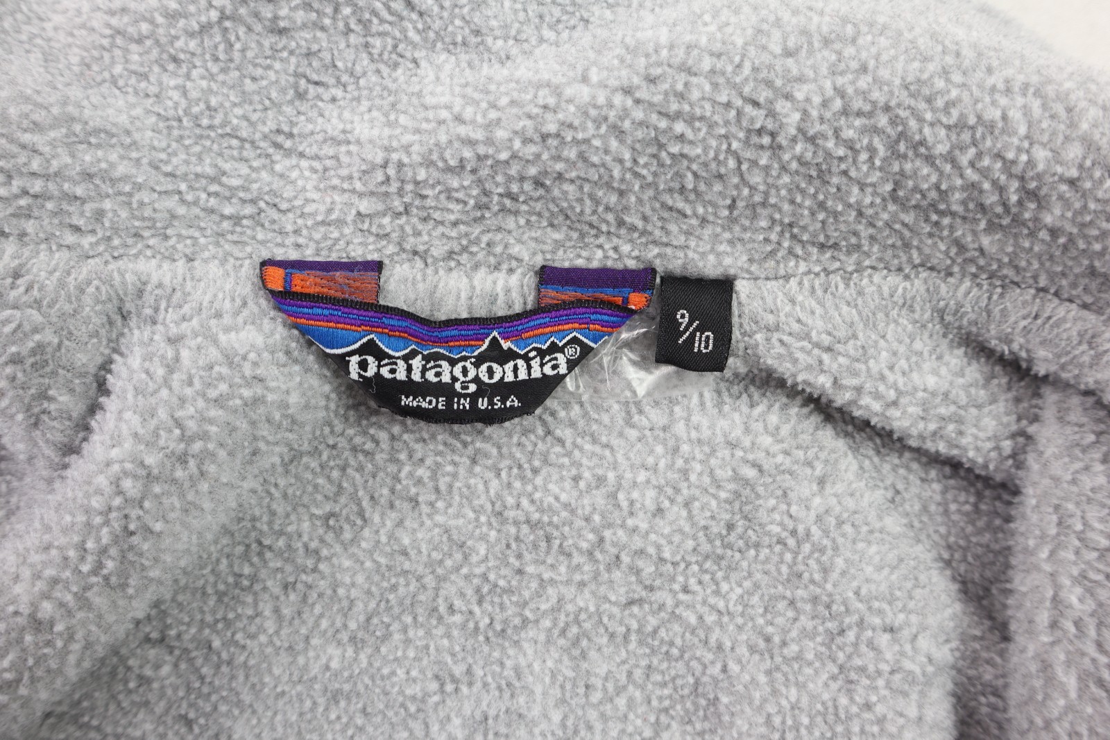 VTG PATAGONIA US Women’s 9 10 M Blue Synchilla Fleece Lined Bomber Jacket Coat thumbnail 9