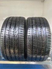 2x 295 35 21 Pirelli 107Y 5.2-5.8mm Part Worn Tyres [2 TYRES] DOT 1823, 1223