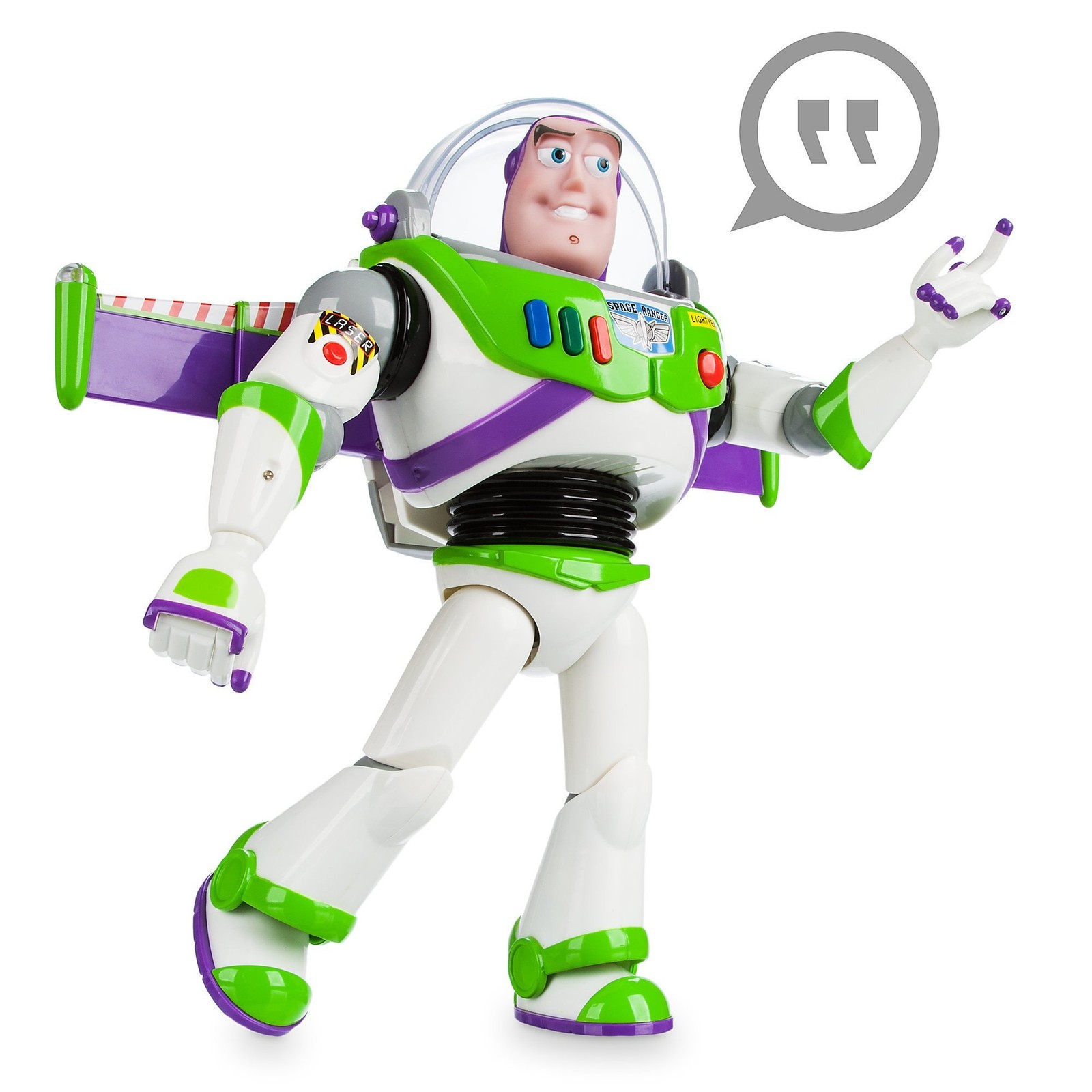 Disney Advanced Talking Buzz Lightyear Action Figure 12''