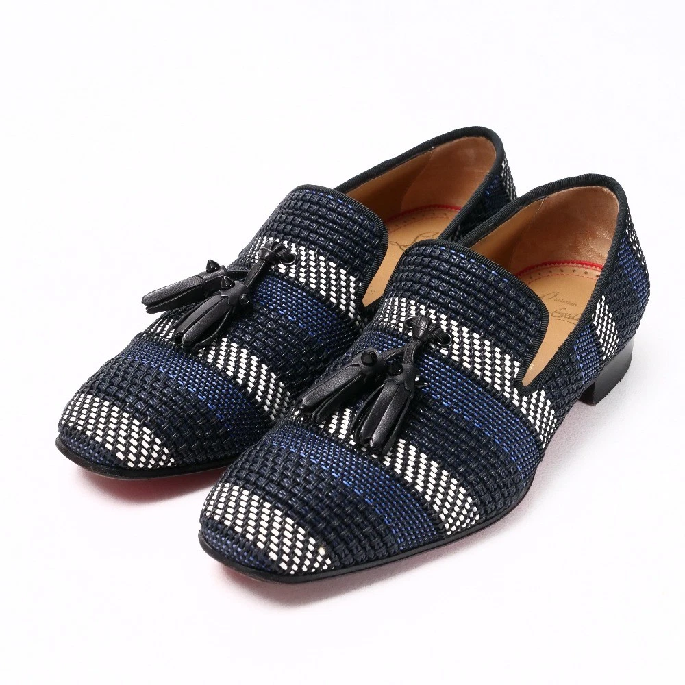 Christian Louboutin Women's Loafer Blue Casual Shoes for Men | eBay