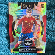 Panini Select Road to FIFA World Cup 2026 25-26 Jesús Rodríguez RC #72 Terrace