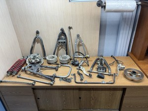 2006 06 YAMAHA RAPTOR 660 USED PARTS LOT MISCELLANEOUS (shock, grab bar, & more)