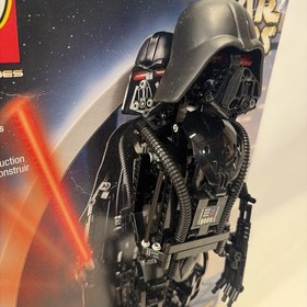 LEGO Star Wars 8010 Darth Vader Incomplete w Box Manual 2002