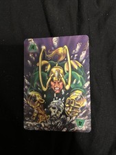 Loki  Marvel Over Power 1995 Trading Card TCG CCG