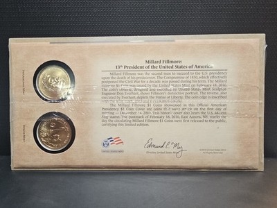 Millard Filmore 2010 Presidential Golden Dollar Mint Set!!!