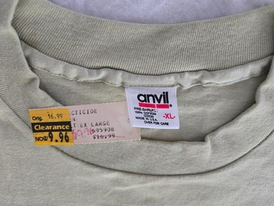[当時物]90s NIRVANA incesticide Anvil XL 1993 TRUE MINT DEADSTOCK Nirvana Incesticide Cobain T-Shirt Anvil