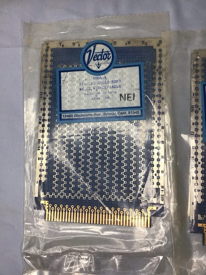 Four New Vector 72-Pin Zig-Zag Logic Board 4066-4 Free Shipping - Image 2 of 4