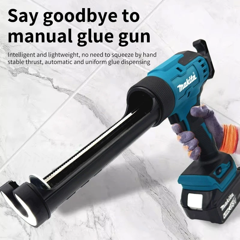 Makita Pistola Professionale LED Silicone e Sigillanti Compatibili Batterie 18V - Immagine 3 di 4