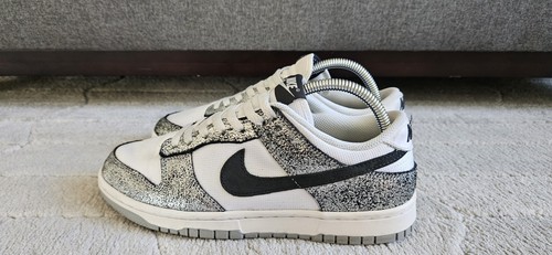 Nike Dunk Low Golden Gals Metallic Silver/White Sneakers DO5882-001 - Size 9W