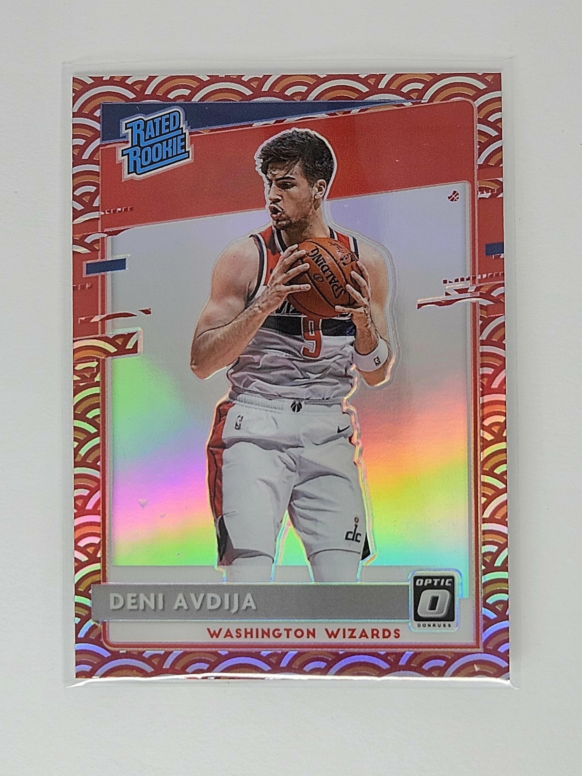 2020-21 Donruss Optic | Deni Avdija - Rated Rookie Photon SSP - Blazers RC #159